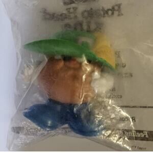 1988 Wendys Playskool Potato Head with Green Hat New in Package